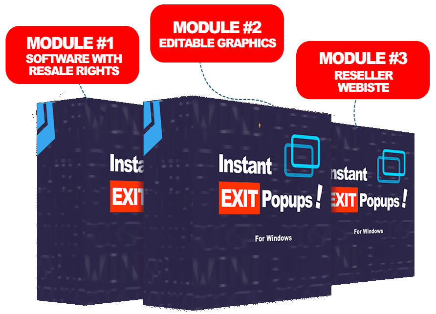 Resell Rights Software Instant Exit Popups Software Resell Rights